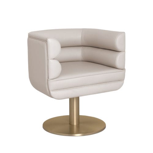 Chaise de salle à manger moderne - LOREN - Essential Home - d'intérieur / en cuir / en tissu