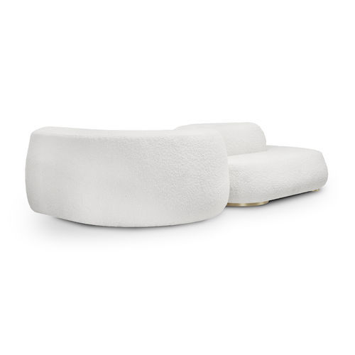 Canapé contemporain - KAY  - Essential Home - en velours / avec accoudoirs / couleur personnalisable