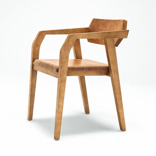 Chaise contemporaine - ELGA - Moora - d'intérieur / en bois / résidentielle