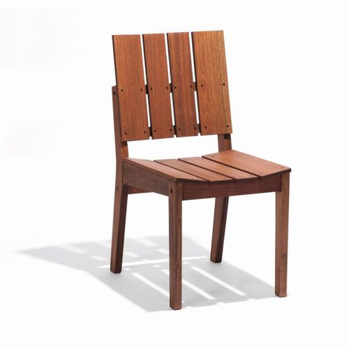Chaise contemporaine - TIMBÓ - Butzke - d'extérieur / en bois / résidentielle