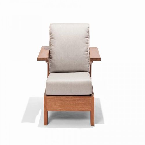 Fauteuil contemporain - ALVORADA - Butzke - en tissu / en bois / avec coussin amovible