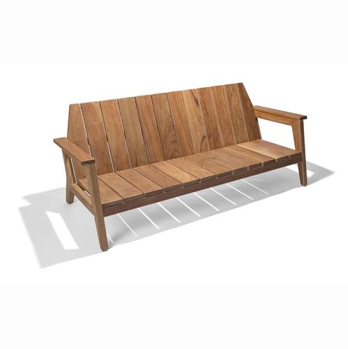 Canapé contemporain - MUCURI - Butzke - d'extérieur / en tissu / avec coussin amovible