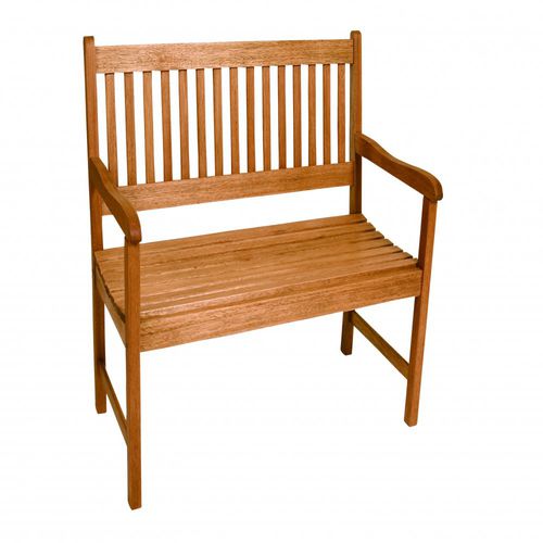 Banc de jardin contemporain - IPANEMA - Butzke - en bois / avec dossier / avec accoudoirs