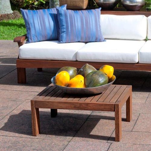 Table basse contemporaine - JACARTA - Butzke - en bois / rectangulaire / résidentielle