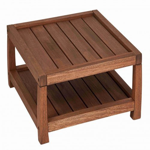 Table basse contemporaine - VILA RICA - Butzke - en bois / carrée / avec rangement