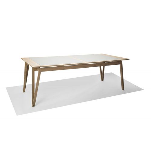 Table contemporaine - JANDAIA - Butzke - en bois / rectangulaire / d'extérieur