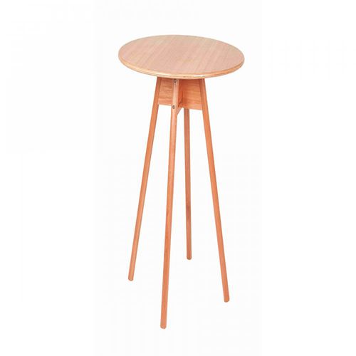 Table bistrot contemporaine - TAK - Butzke - en bois / ronde / résidentielle