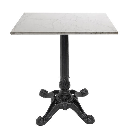 Table bistrot contemporaine - BABIS - Vela Arredamenti - en fonte / carrée / pour hôtel