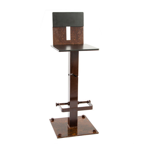 Tabouret de bar de style industriel - SGAB-FRANKIE - Vela Arredamenti - avec piètement en métal / contract / pour restaurant