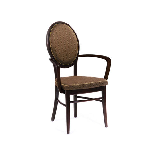 Chaise classique - WALZER 3K - BALATON BUTOR - d'intérieur / en tissu / avec piètement en bois
