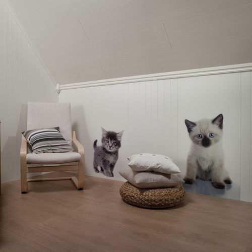 Panneau décoratif de construction - KITTEN 1 - Huntonit - mural / à grande résistance / en fibre de bois