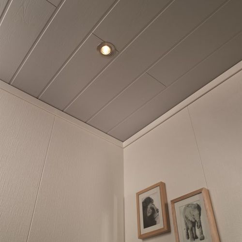 Panneau décoratif de construction - MIST - Huntonit - mural / pour plafond / à grande résistance