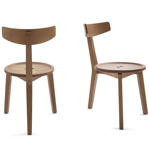Chaise contemporaine - WILL - Estudiobola - d'intérieur / en bois massif / résidentielle