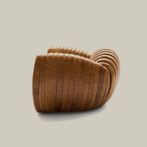 Fauteuil club classique - SHELL - Estudiobola - en cuir / en tissu / en mousse