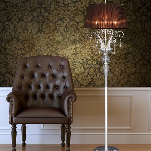Lampe sur pied - CONTESSA - grandoluce - en métal / en verre / en or