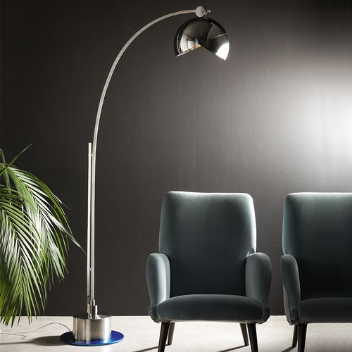 Lampe sur pied - Z622 - Sigma L2 - en laiton nickelé / contemporaine / d'intérieur