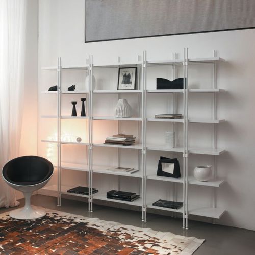 Étagère contemporaine - DALTON - Barel Srl - en chêne / en MDF laqué / en placage de bois