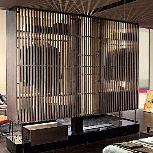 Armoire contemporaine - TAL - Shake Design - en frêne / en verre / en métal