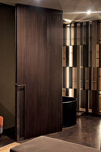 Porte d'intérieur - TIWI  - Shake Design - en bois / battante / pleine