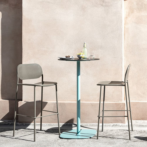 Chaise de bar contemporaine - METIS DOT 0174 - Traba' - d'intérieur / d'extérieur / en métal peint