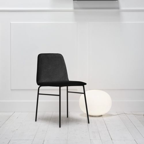 Chaise design scandinave - BARDOT MET TU 0033 - Traba' - d'intérieur / en tissu / en cuir