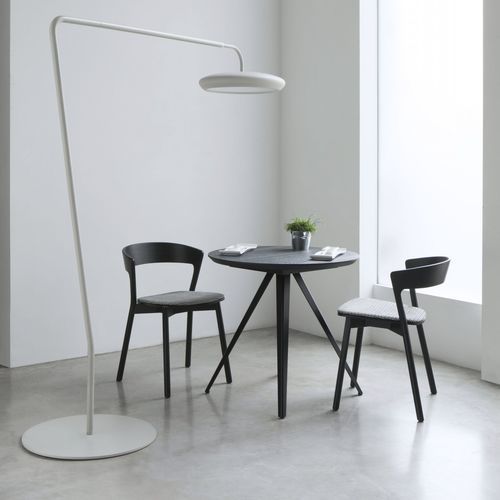 Chaise contemporaine - EDITH 0070-LE - Traba' - d'intérieur / en contreplaqué / avec piètement en hêtre