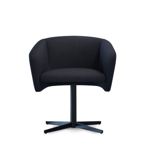 Fauteuil contemporain - BALÙ CROSS 056 - Traba' - en tissu / en cuir / en métal
