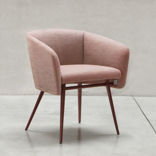 Chaise contemporaine - BALÙ MET 052 - Traba' - d'intérieur / en tissu / en cuir