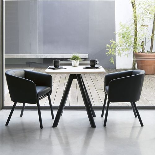 Table contemporaine - AKY CONTRACT MET 0098-4 - Traba' - en frêne / en hêtre / en HPL