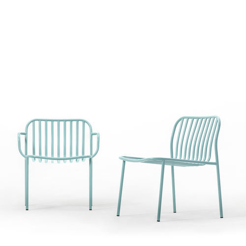 Fauteuil design minimaliste - METIS LINE 0192  - Traba' - en tissu / en métal / à coussins