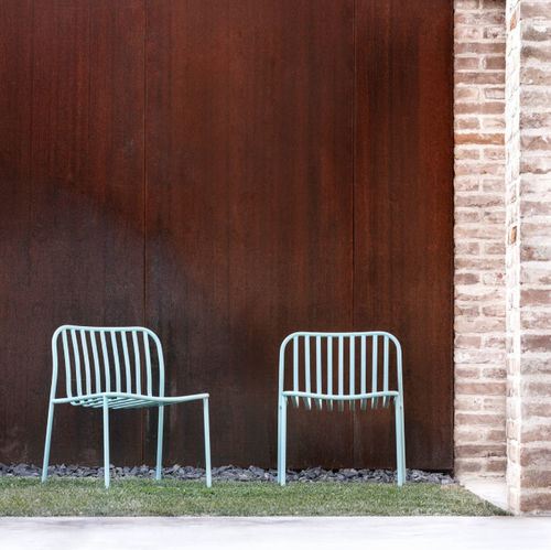 Fauteuil design minimaliste - METIS LINE - Traba' - en métal / en métal peint / en métal laqué