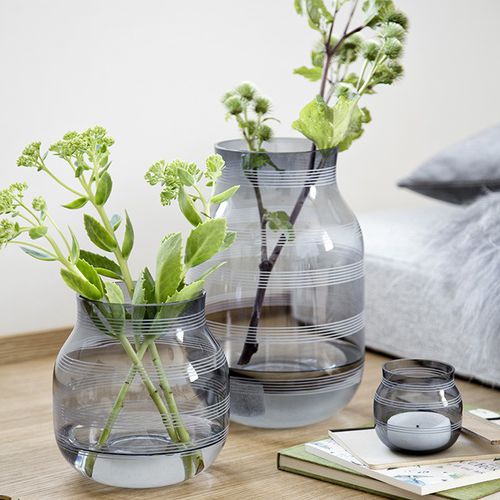Vase contemporain - OMAGGIO - Kahler Design - en verre