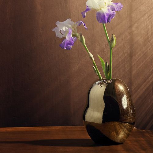 Vase contemporain - FIORA - Kahler Design - en verre soufflé
