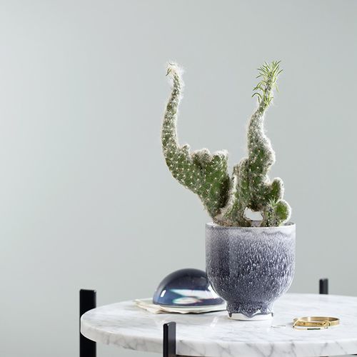 Pot de jardin en céramique - UNICO - Kahler Design - rond