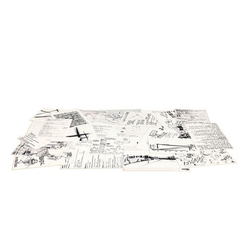 Tapis contemporain - APPUNTI - Mogg - à motif / en laine / rectangulaire