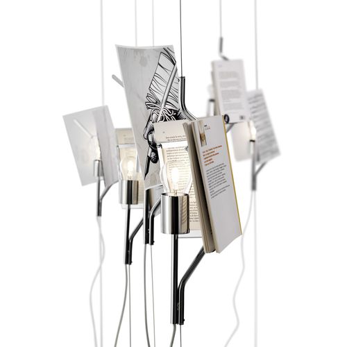 Suspension - ONCE UPON A LIGHT - Mogg - en métal / en marbre / contemporaine