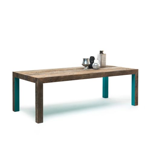 Table contemporaine - ZIO TOM - Mogg - en bois / avec piètement en bois / rectangulaire
