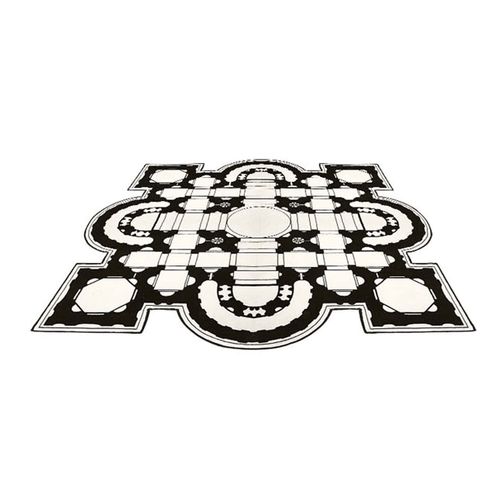 Tapis contemporain - PIETRO - Mogg - à motif / en polyamide / en laine