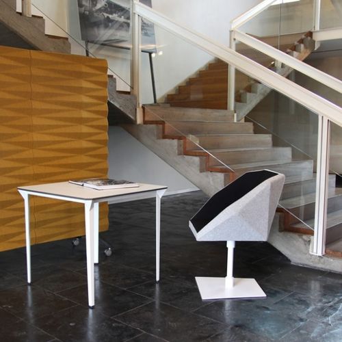 Chaise contemporaine - TIMANTI - vank - d'intérieur / en tissu / résidentielle