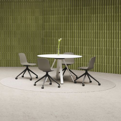 Chaise de bureau contemporaine - LORIA - vank - d'intérieur / en plastique / avec piètement en plastique