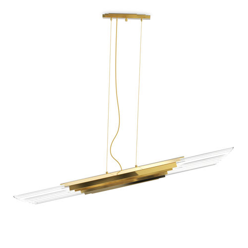 Lustre contemporain - HARPIA - LUXXU MODERN DESIGN & LIVING - en cristal / en laiton