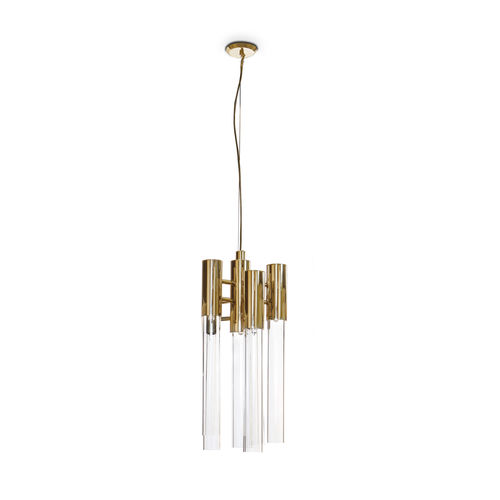 Suspension - BURJ - LUXXU MODERN DESIGN & LIVING - en laiton / en cristal / en or