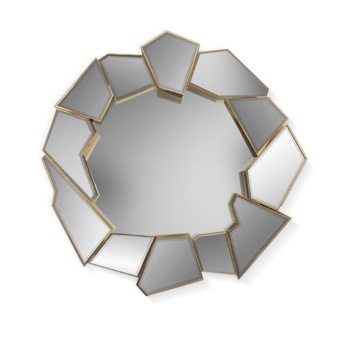 Miroir mural - CRACKLE - LUXXU MODERN DESIGN & LIVING - professionnel / contemporain / rond