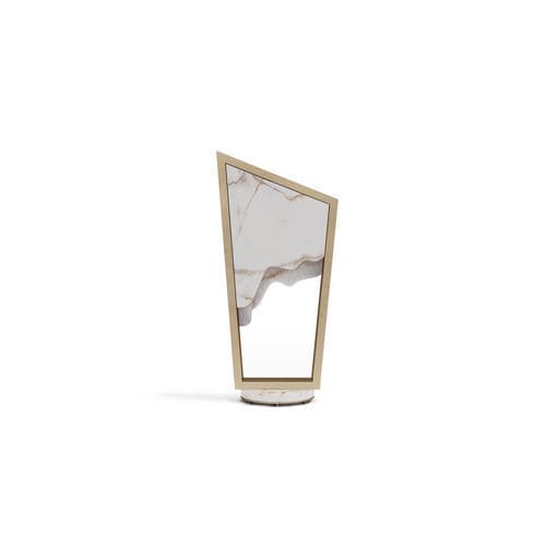 Lampe de table - MAGNA - LUXXU MODERN DESIGN & LIVING - en laiton plaqué or / en marbre / contemporaine