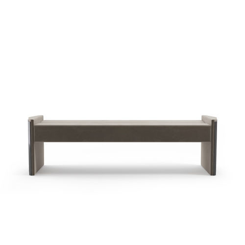 Ottoman contemporain - Algerone - LUXXU MODERN DESIGN & LIVING - en velours / en bois / en laiton