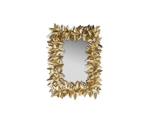 Miroir mural - MCQUEEN  - LUXXU MODERN DESIGN & LIVING - contemporain / rectangulaire / en laiton