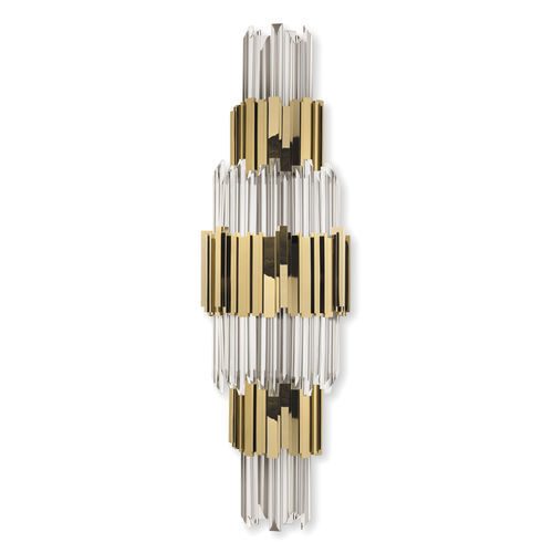 Applique murale contemporaine - EMPIRE II - LUXXU MODERN DESIGN & LIVING - d'intérieur / en laiton / en cristal