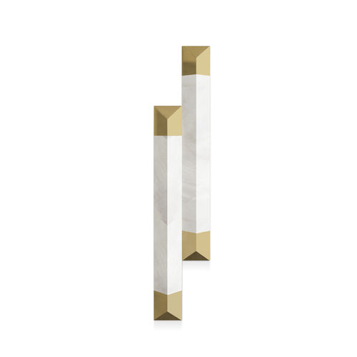 Applique murale contemporaine - SPEAR II - LUXXU MODERN DESIGN & LIVING - d'intérieur / en laiton plaqué or / en marbre