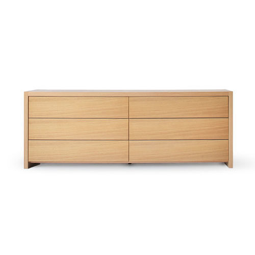 Commode contemporaine - RĪGA K2  - HEAVENS - en chêne / en noyer / en placage de bois