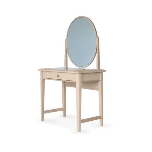 Coiffeuse classique - REBECCA - HEAVENS - en chêne / en noyer / en placage de bois